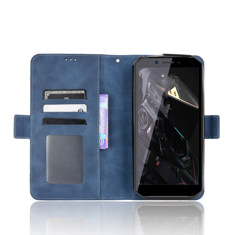 For Oukitel WP18 Skin Feel Calf Texture Card Slots Leather Phone Case