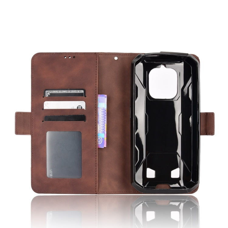 For Oukitel WP18 Skin Feel Calf Texture Card Slots Leather Phone Case