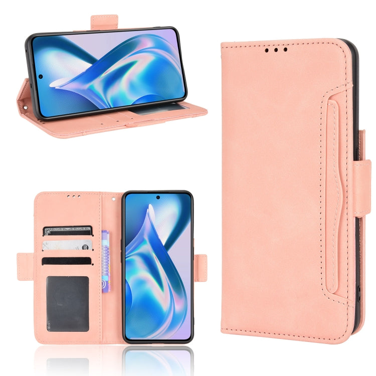 For OnePlus Ace 5G / 10R Skin Feel Calf Texture Card Slots Leather Phone Case