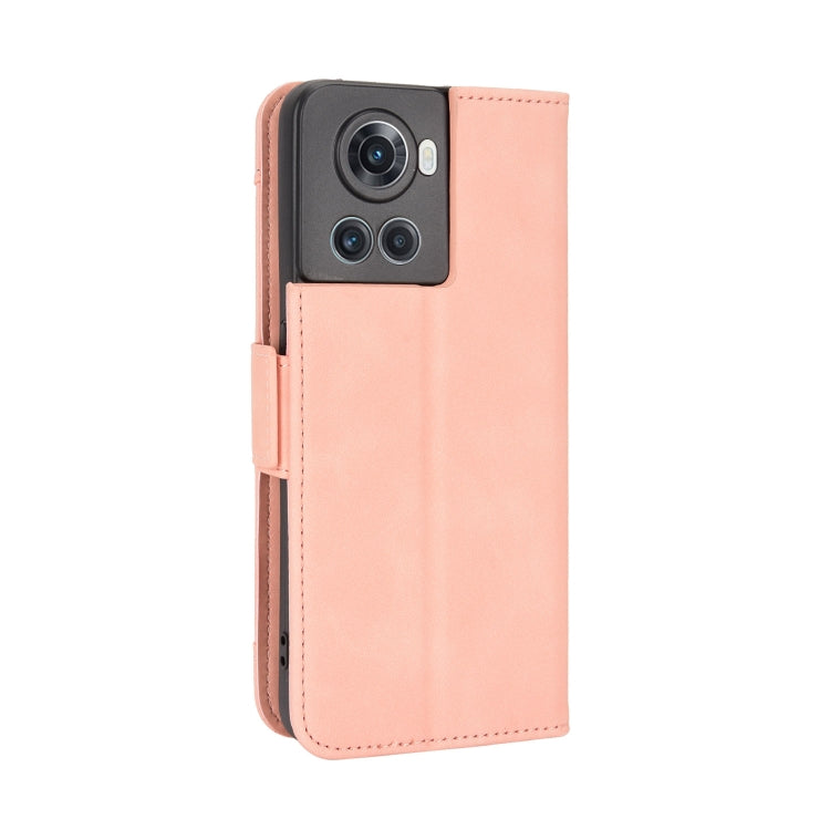 For OnePlus Ace 5G / 10R Skin Feel Calf Texture Card Slots Leather Phone Case