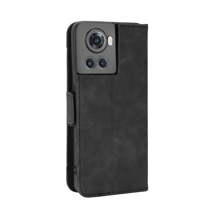 For OnePlus Ace 5G / 10R Skin Feel Calf Texture Card Slots Leather Phone Case