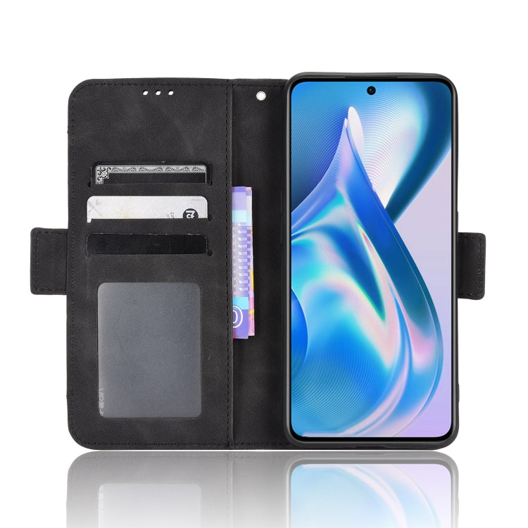 For OnePlus Ace 5G / 10R Skin Feel Calf Texture Card Slots Leather Phone Case
