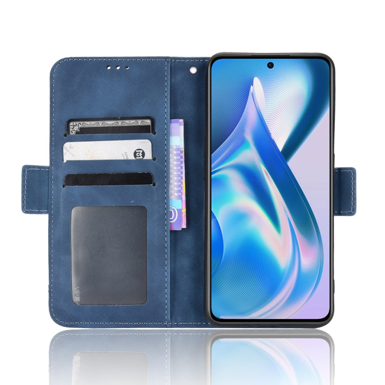 For OnePlus Ace 5G / 10R Skin Feel Calf Texture Card Slots Leather Phone Case