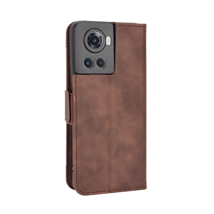For OnePlus Ace 5G / 10R Skin Feel Calf Texture Card Slots Leather Phone Case