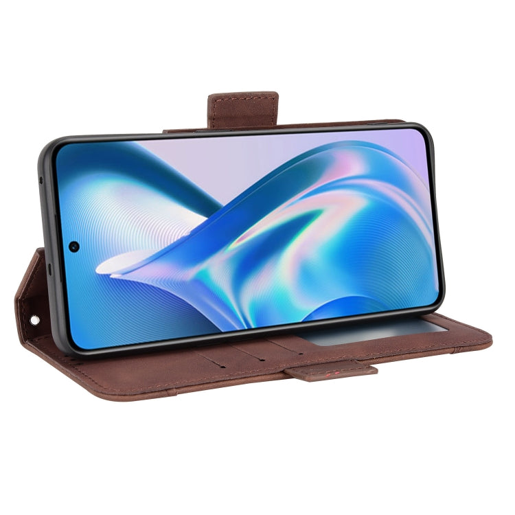 For OnePlus Ace 5G / 10R Skin Feel Calf Texture Card Slots Leather Phone Case
