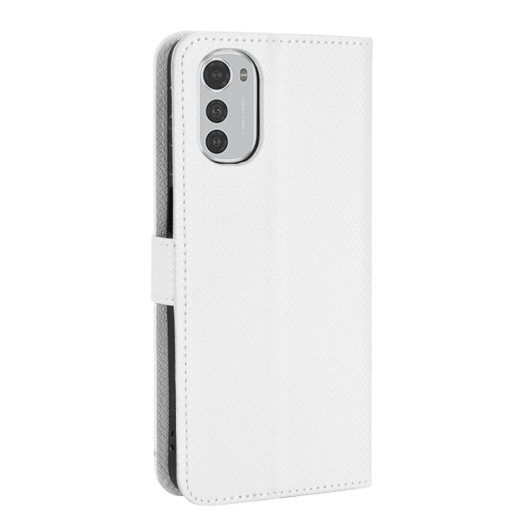 For Motorola Moto E32 4G Diamond Texture Leather Phone Case