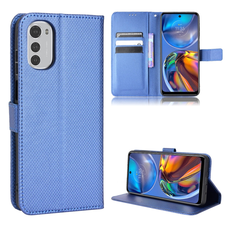 For Motorola Moto E32 4G Diamond Texture Leather Phone Case
