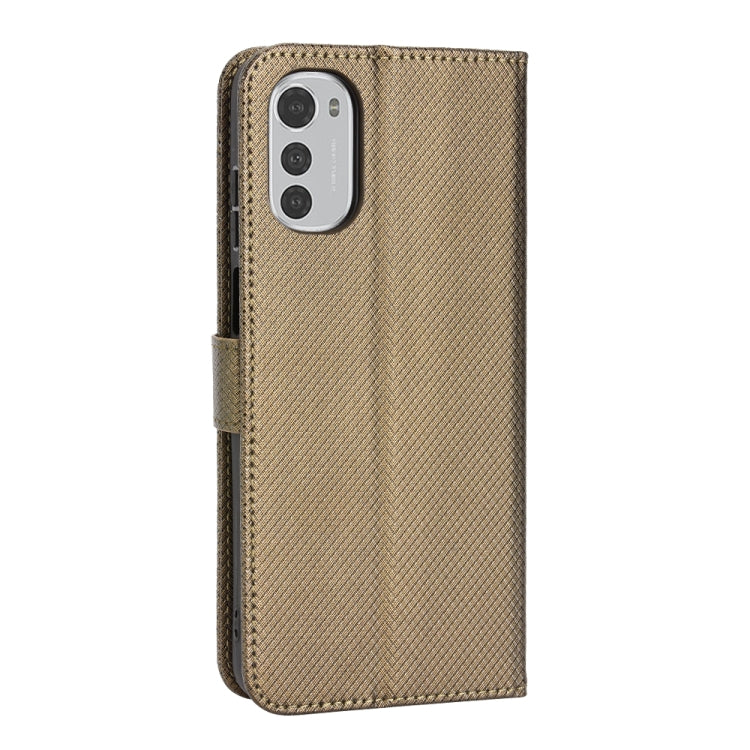For Motorola Moto E32 4G Diamond Texture Leather Phone Case