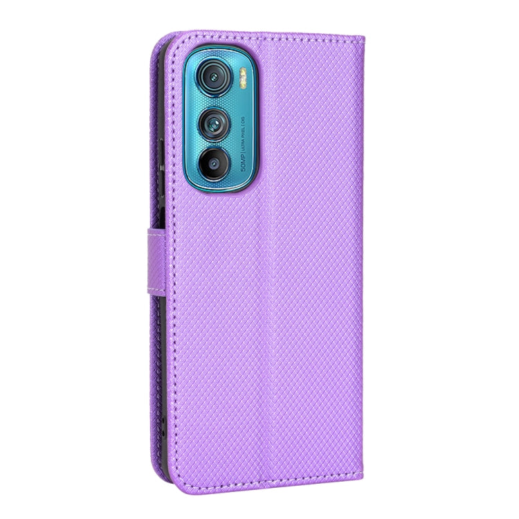 For Motorola Edge 30 Diamond Texture Leather Phone Case