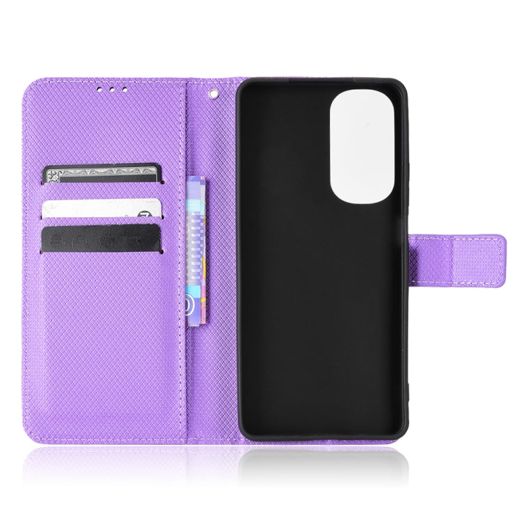 For Motorola Edge 30 Diamond Texture Leather Phone Case