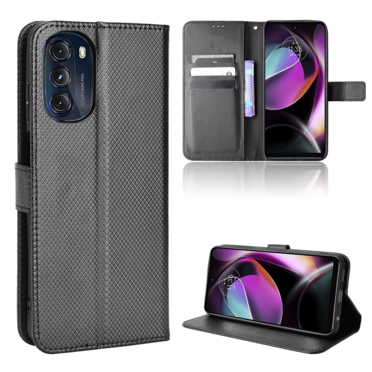 For Motorola Moto G 5G 2022 Diamond Texture Leather Phone Case