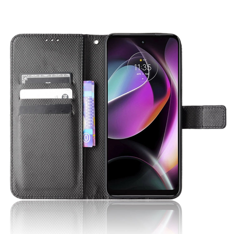 For Motorola Moto G 5G 2022 Diamond Texture Leather Phone Case