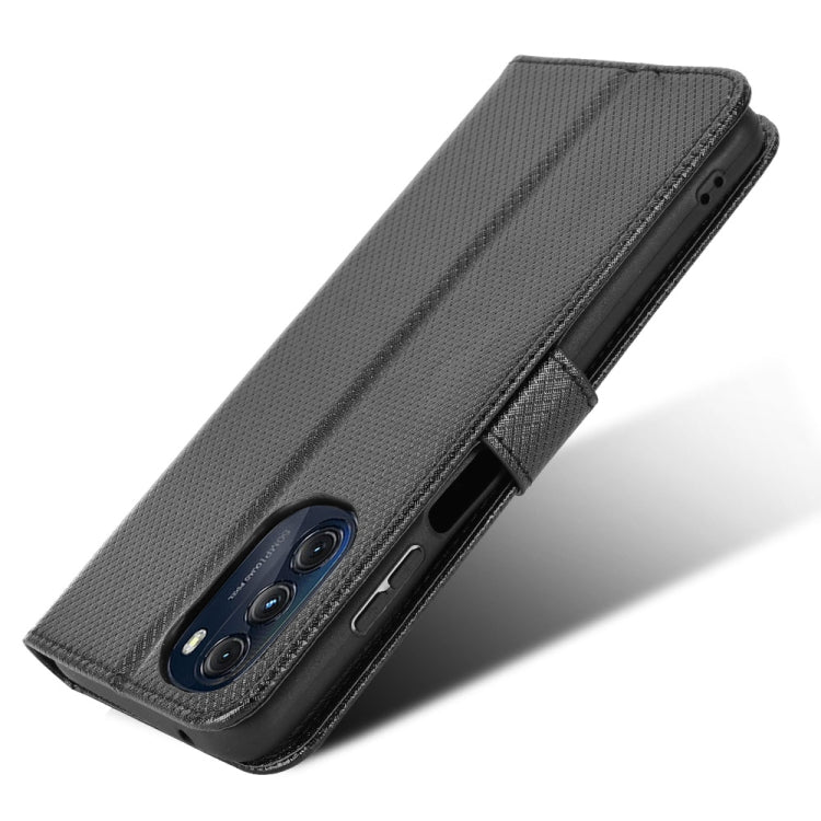 For Motorola Moto G 5G 2022 Diamond Texture Leather Phone Case