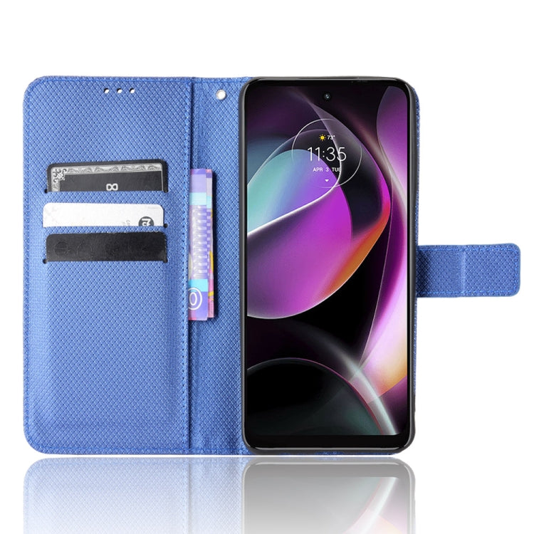 For Motorola Moto G 5G 2022 Diamond Texture Leather Phone Case