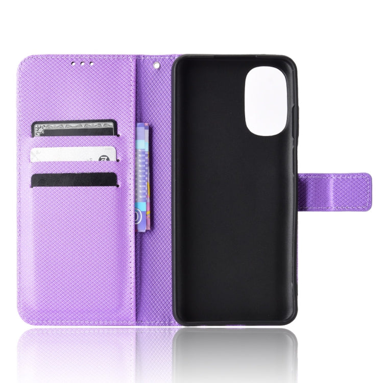 For Motorola Moto G 5G 2022 Diamond Texture Leather Phone Case