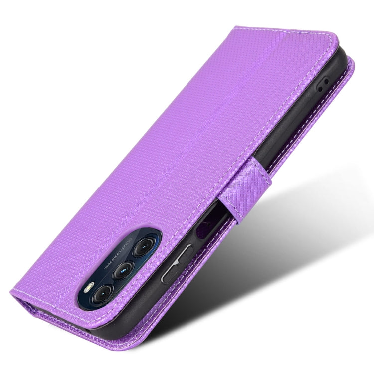 For Motorola Moto G 5G 2022 Diamond Texture Leather Phone Case