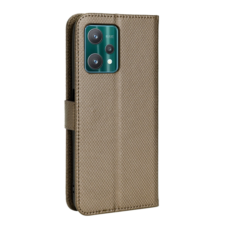 For OPPO Realme 9 5G Global / 9 Pro Diamond Texture Leather Phone Case
