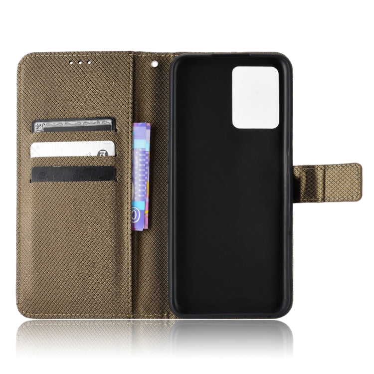 For OPPO Realme 9 5G Global / 9 Pro Diamond Texture Leather Phone Case