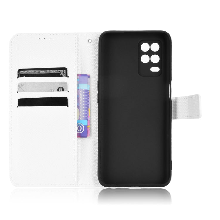 For OPPO Realme 9 5G India / V13 5G / 8 5G Diamond Texture Leather Phone Case