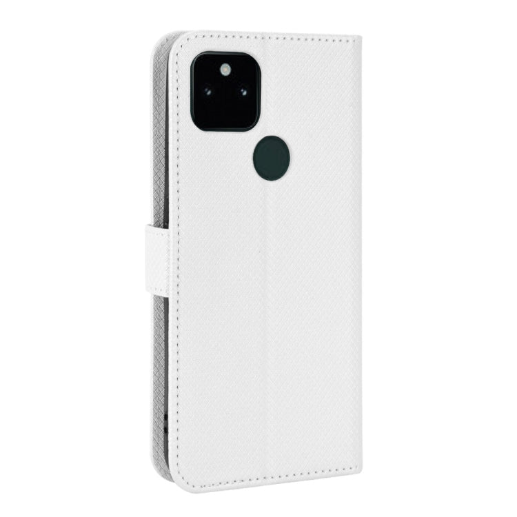 For Google Pixel 5a 5G Diamond Texture Leather Phone Case