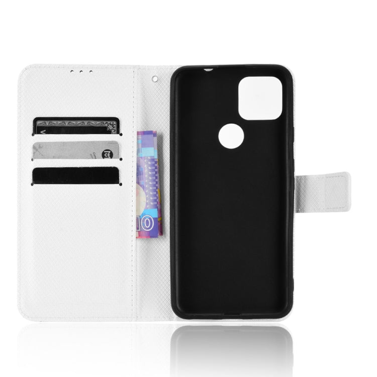 For Google Pixel 5a 5G Diamond Texture Leather Phone Case