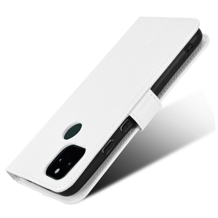 For Google Pixel 5a 5G Diamond Texture Leather Phone Case
