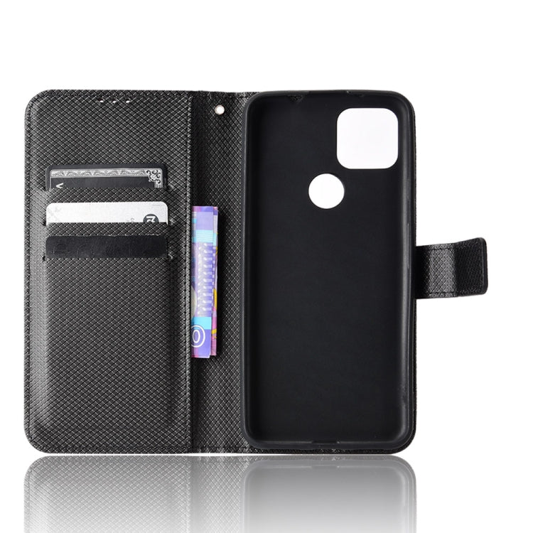 For Google Pixel 5a 5G Diamond Texture Leather Phone Case