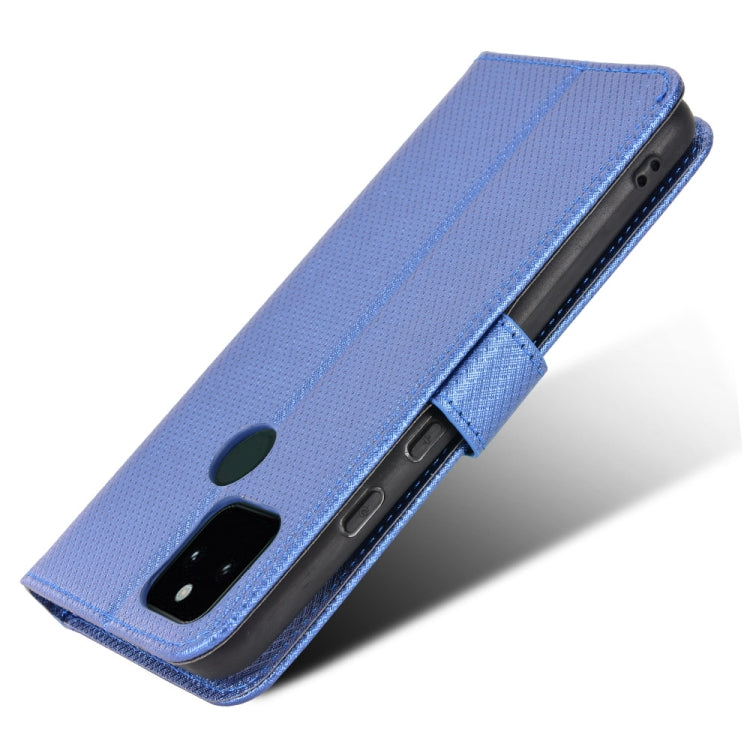 For Google Pixel 5a 5G Diamond Texture Leather Phone Case