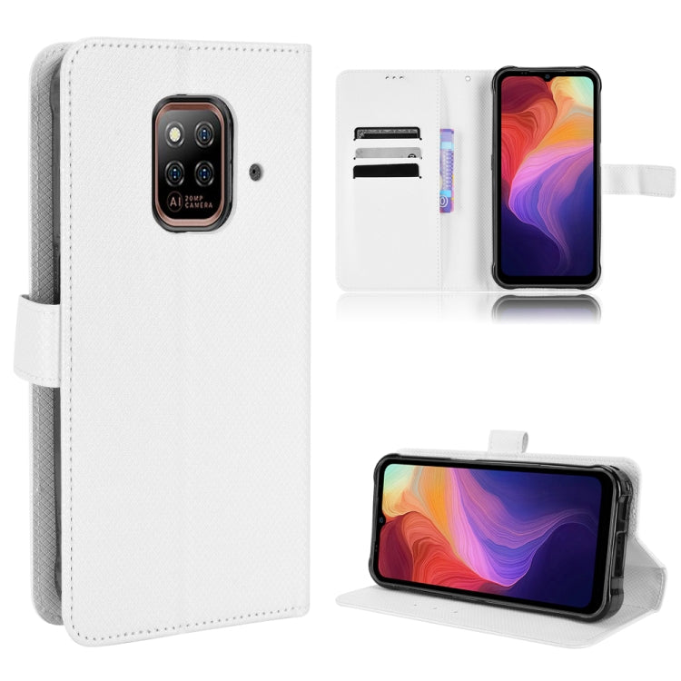 For Ulefone Power Armor 14 / 14 Pro Diamond Texture Leather Phone Case