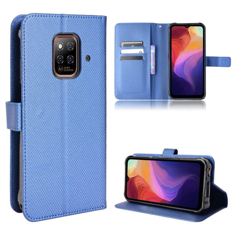 For Ulefone Power Armor 14 / 14 Pro Diamond Texture Leather Phone Case