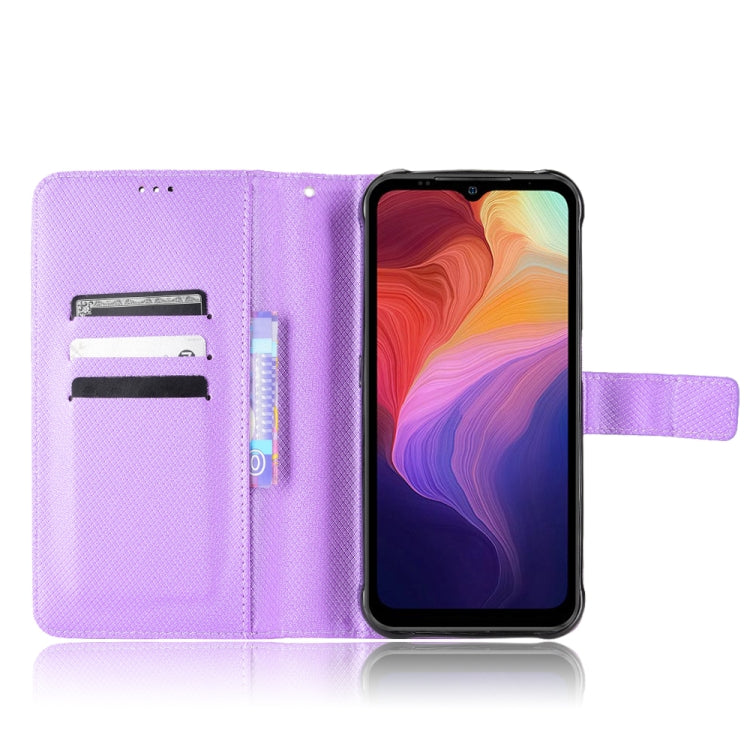 For Ulefone Power Armor 14 / 14 Pro Diamond Texture Leather Phone Case