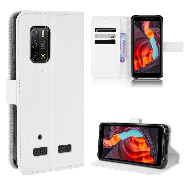 For Ulefone Armor X10 / X10 Pro Diamond Texture Leather Phone Case