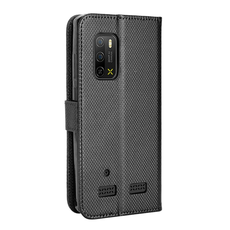 For Ulefone Armor X10 / X10 Pro Diamond Texture Leather Phone Case