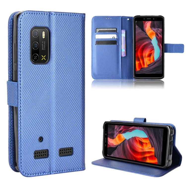 For Ulefone Armor X10 / X10 Pro Diamond Texture Leather Phone Case