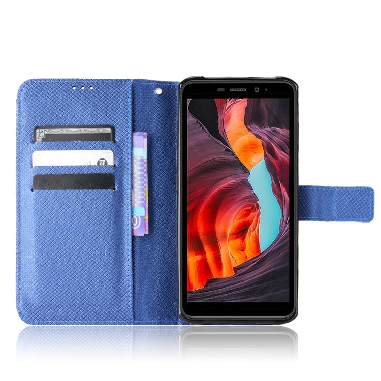 For Ulefone Armor X10 / X10 Pro Diamond Texture Leather Phone Case
