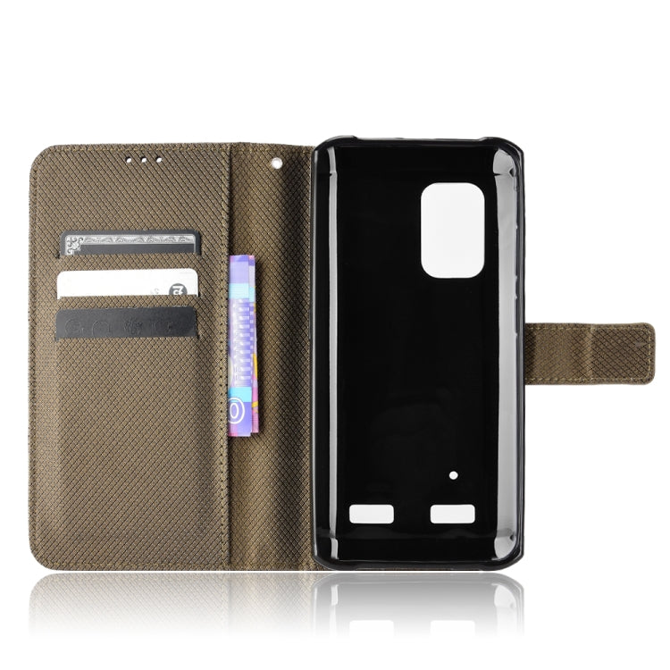 For Ulefone Armor X10 / X10 Pro Diamond Texture Leather Phone Case