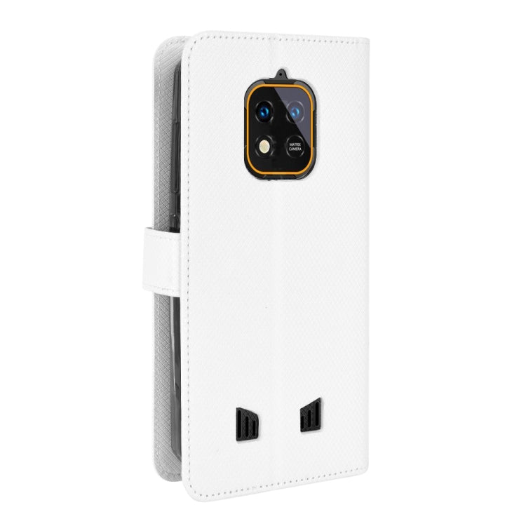 For Oukitel WP18 Diamond Texture Leather Phone Case