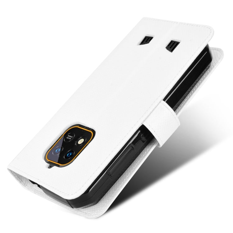 For Oukitel WP18 Diamond Texture Leather Phone Case