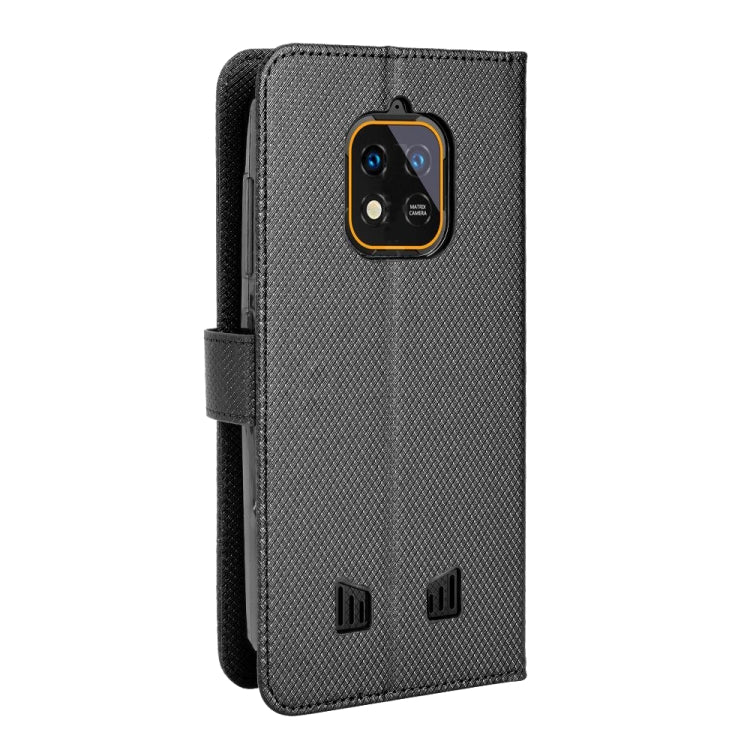 For Oukitel WP18 Diamond Texture Leather Phone Case