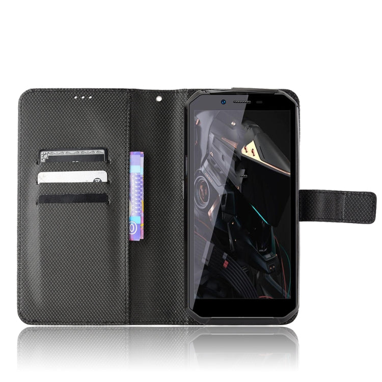 For Oukitel WP18 Diamond Texture Leather Phone Case