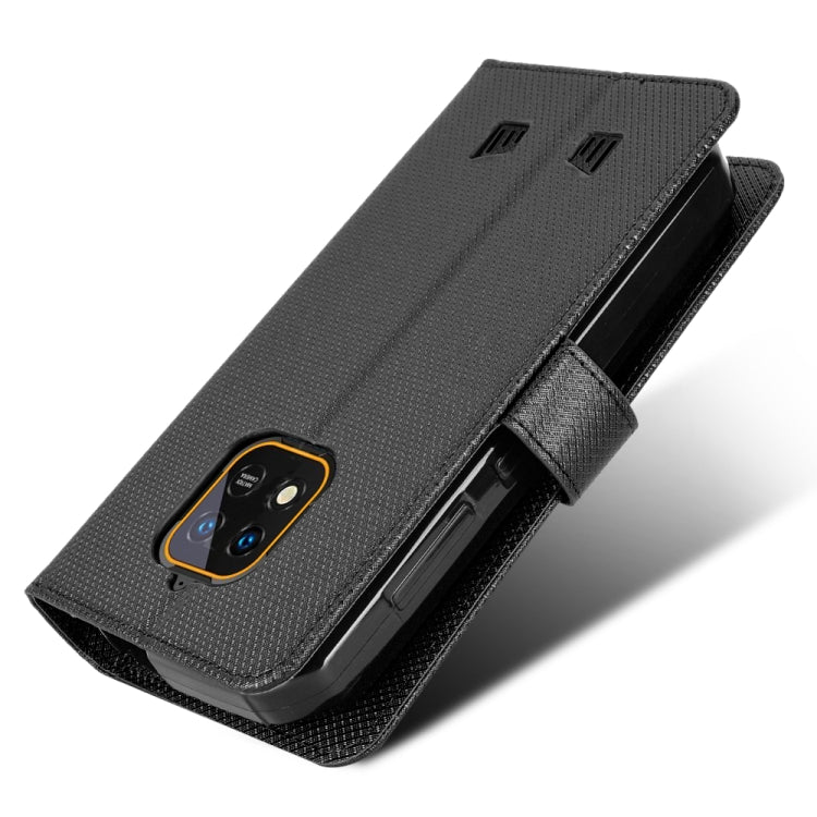 For Oukitel WP18 Diamond Texture Leather Phone Case