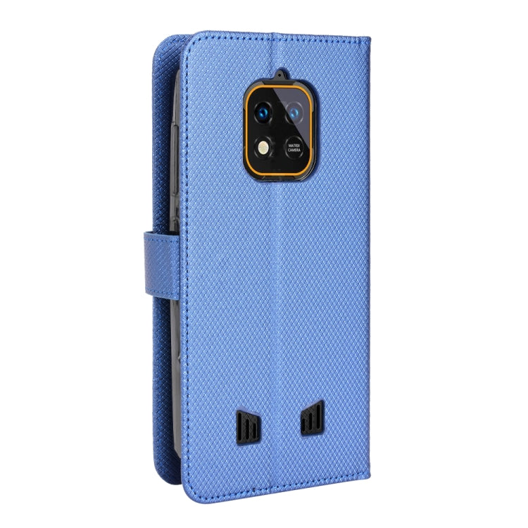 For Oukitel WP18 Diamond Texture Leather Phone Case