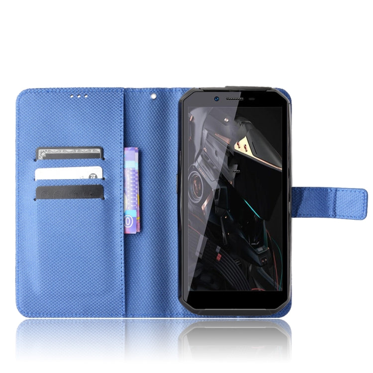 For Oukitel WP18 Diamond Texture Leather Phone Case