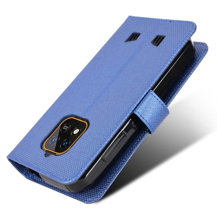 For Oukitel WP18 Diamond Texture Leather Phone Case