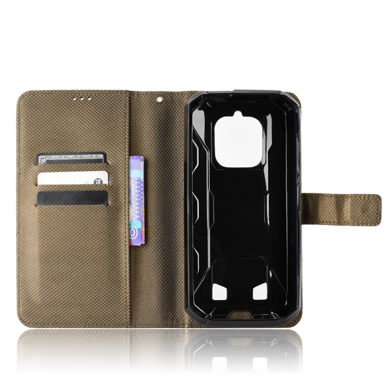 For Oukitel WP18 Diamond Texture Leather Phone Case
