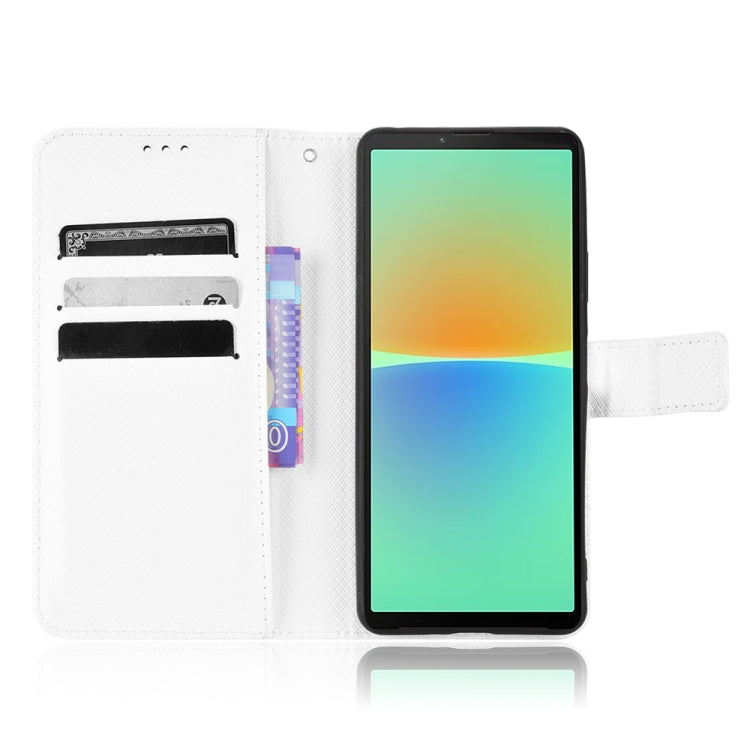 For Sony Xperia 10 IV Diamond Texture Leather Phone Case