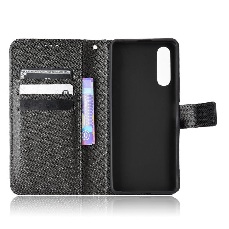 For Sony Xperia 10 IV Diamond Texture Leather Phone Case