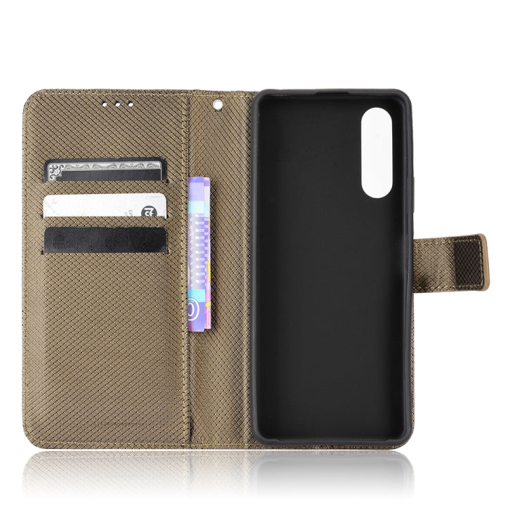 For Sony Xperia 10 IV Diamond Texture Leather Phone Case