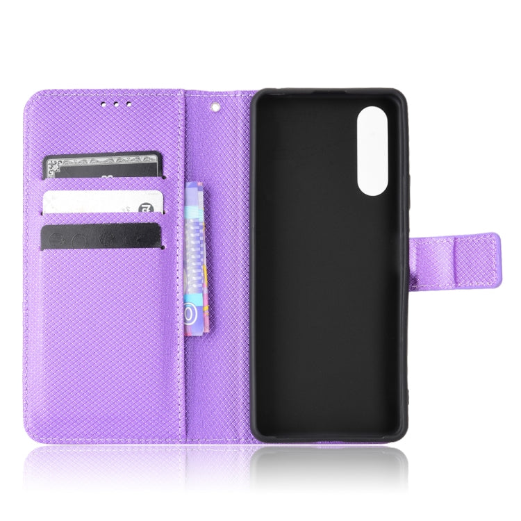 For Sony Xperia 10 IV Diamond Texture Leather Phone Case