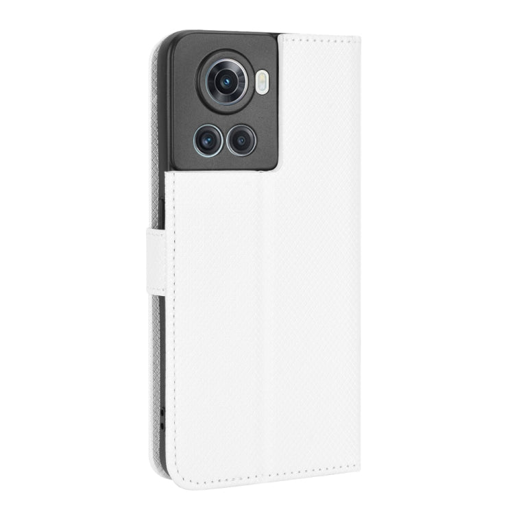 For OnePlus Ace 5G / 10R Diamond Texture Leather Phone Case
